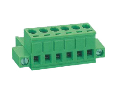 5.0/5.08mm Rasing Cage Horizontal PCB Terminal Blocks with Screw Flanges