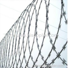 factory price razor barbed wire galvanized concertina razor wire