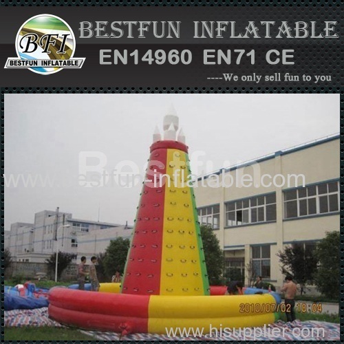 Large cheap inflatable climbing wall