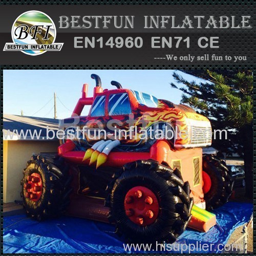 bounce house monster truck