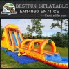 Inflatable Waterslide Fire Ball Long slide