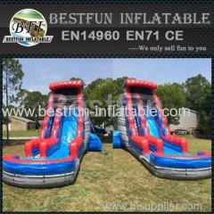 Inflatable Waterslide Red Wave