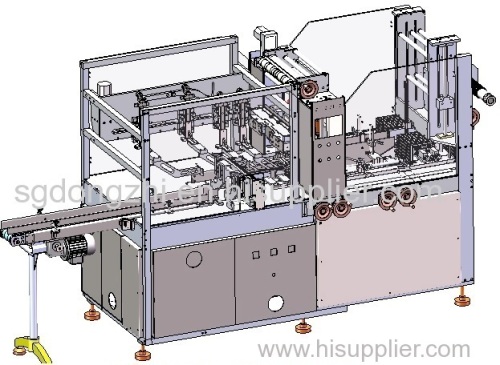 Automatic 3D-Film Packaging Machine for box soap or paper