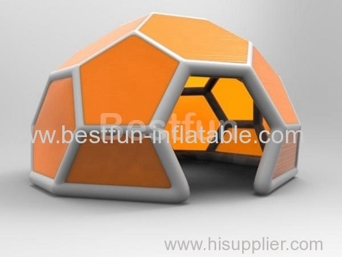 Bubble inflatable yard tent