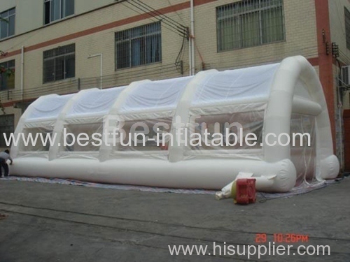 Commercial white inflatable tent