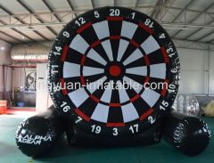 New Design Inflatable foot dart board velcro game