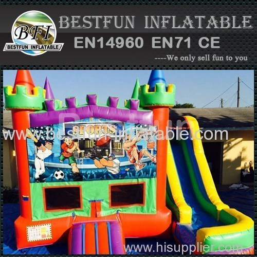 5 in 1 bounce house sports castle