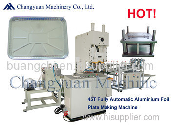 63T Fully Automatic Aluminium Foil Container Production Line