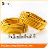 flexible stainless steel gas hose line