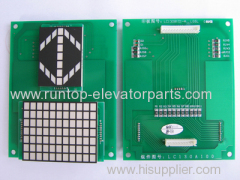 Mitsubishi elevator parts indicator PCB LC130A100G01