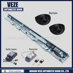 Automatic sliding door system with mirowave radars