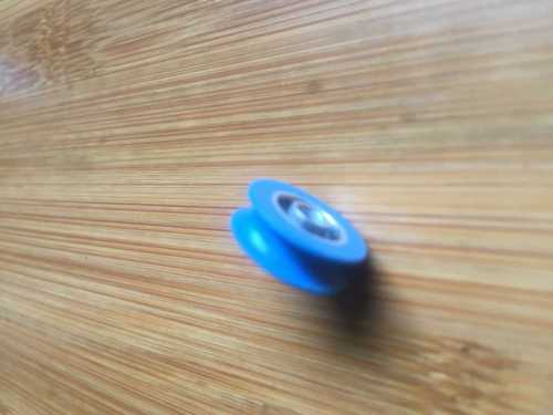 Nylon plastic pulley bearing