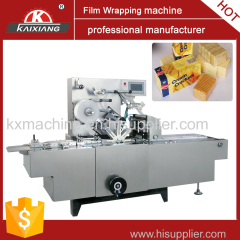 Automatic film overwrapping machine