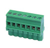 UL/CE/VDE 300V 15A 26-12 AWG Plug-in terminal block