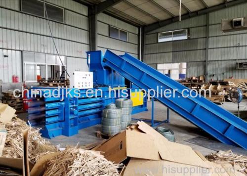 Garbage packer / waste paper baler scrap balers / small hydraulic packing machine