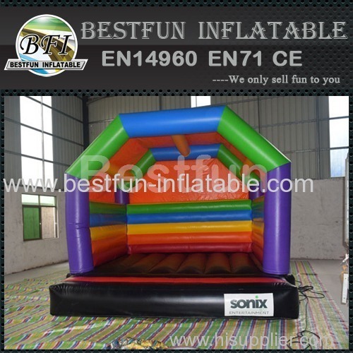 Standard inflatable bounce house