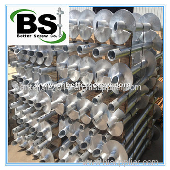sea foundation helical screw pile with high strength and competitive price