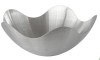 Stainless Steel Lotus Shape Serving Fruit Bowl