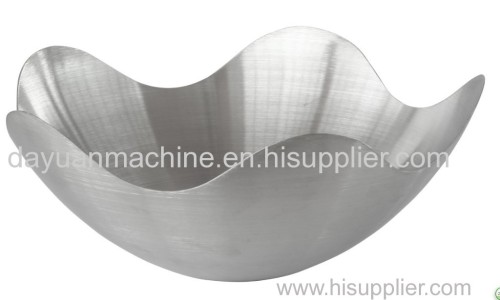 Stainless Steel Lotus Shape Serving Fruit Bowl