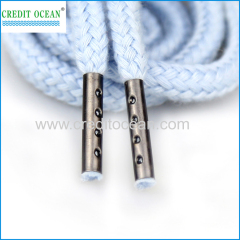 CREDIT OCEAN custom log Metal Aglets Shoelace Tip Ends