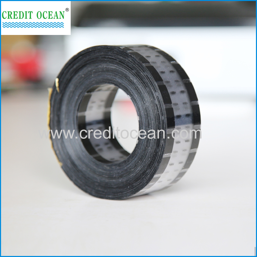 Packed cellulose acetate tipping film rolls