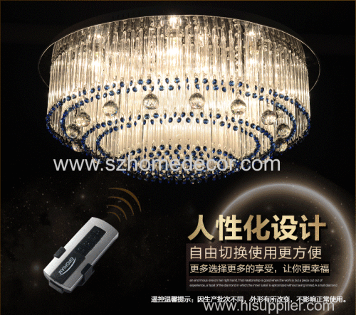 China supplier luxury customized wooden metal and crystal chandelier lighting