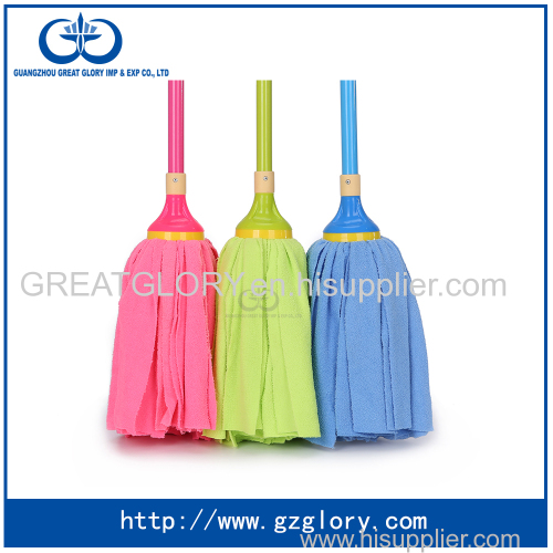 High quality absorbent cloth mop with paint iron handle