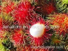 fresh Rambutan Fruit Thailand