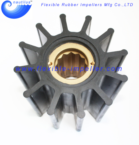 Raw Water Pump Impeller for YANMAR Marine Diesel Engine 6HA2M-DTE/STE replace 43600-400410 / 43600-400411 Neoprene