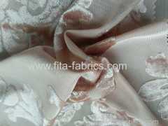 100% Polyester Burnout Velvet fabric