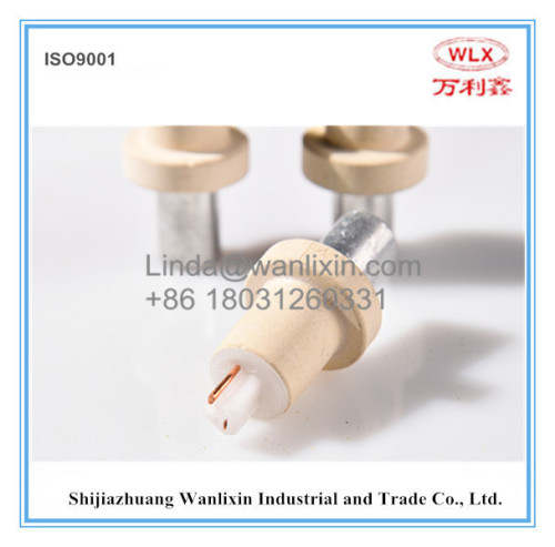 S type Disposable thermocouple use for high temperature in steel plant