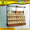 wooden stands for supermarket fruit and vegetables display