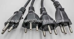 UC inmetro ac power plug Brazil UC approved power cord Brazil power cord with plug