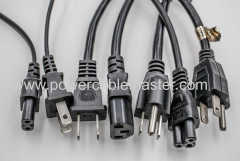PSE plug PVC Power Cord Japan ground cable