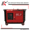 4.5KW-12KW LOW NOISE SMALL PORTABLE SOUNDPROOF SUPER SILENT GENSET DIESEL GENERATOR PRICE