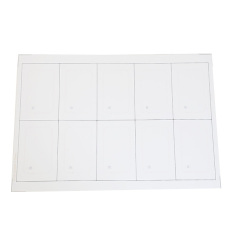 125khz em4305 RFID inlay/PreLam sheet/PVC sheet for making card