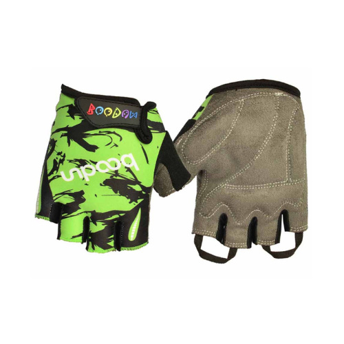 Child Half Finger Bike Skiing Short Gloves