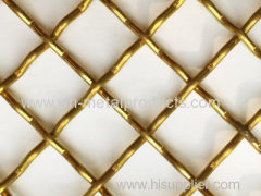 CRIMPED STYLE WEAVED DECORATIVE WIRE MESH