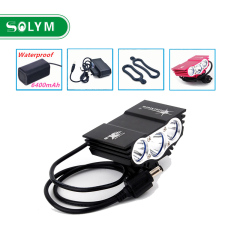 6000 Lumens 4 Mode XM-L T6 LED cycling Front Light