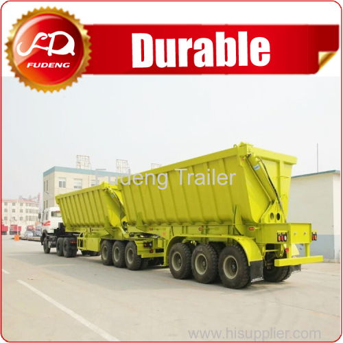 Side tipper links trailer / Superlink dump trailer for transport coal and chrome