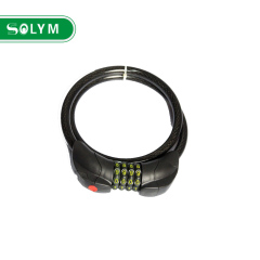 BICYCLE 4 DIGIT COMBINATION LOCK WITH LIGHT