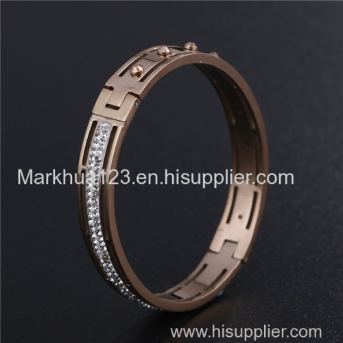 PVD Plating Stainless Steel Bracelet For Women Men