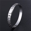 classic stainless steel bangles bracelets