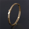 Gold Plating Stainless Steel Bangles Armband