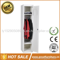 popular single door metal steel clothes cabinet locker