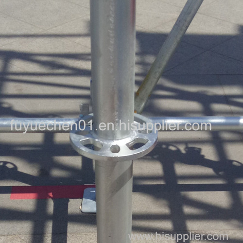 hot sale 60.3mm silver galvanized ringlock scaffolding with great price