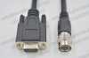 12Pin to Db9pin Hirose Cable Automation Data Transmission 0.3m ~ 25m