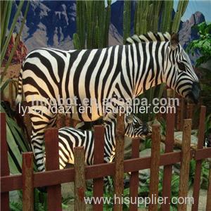 Animatronic Imitation Zebra Indoor