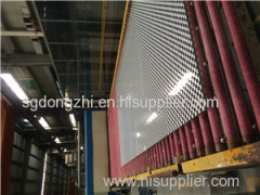 Good quality tempered Silkscreen painting back paint glass