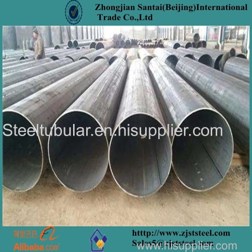 ERW schedule 40 black carbon steel pipe used for oil and gas pipeline